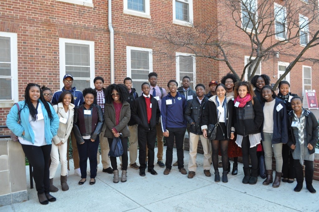 B.E.S.T. upper school students at Johns Hopkins University